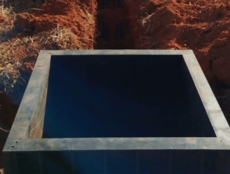 Caixa de Inspeção Subterrânea para Redes Elétricas e Hidráulicas