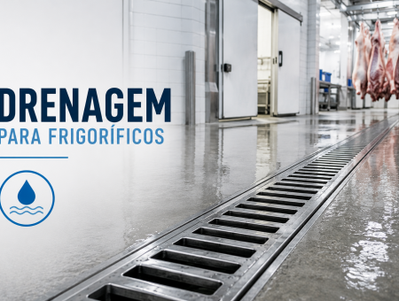 Canaleta de Drenagem para Frigoríficos