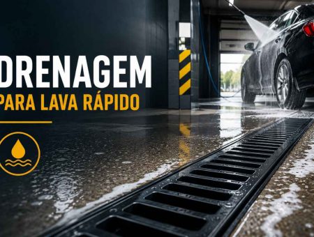 Canaleta de Drenagem para Lava Rápido