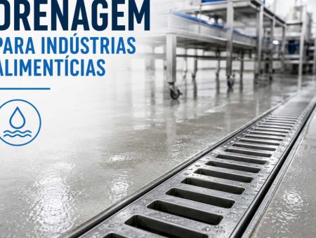 Canaleta de Drenagem para Indústrias Alimentícias