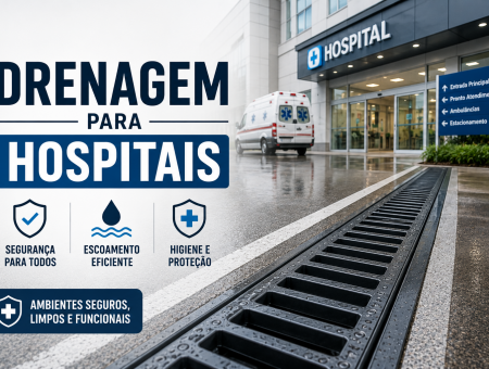 Canaleta de Drenagem para Hospitais