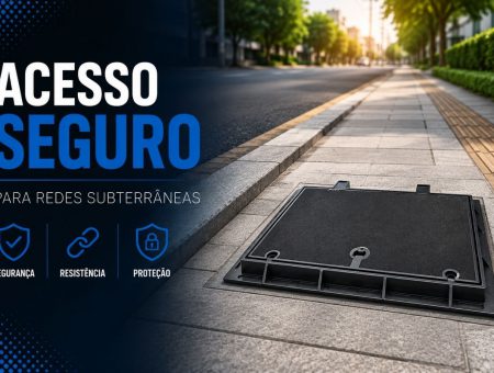 Vantagens das Tampas Articuladas para Redes Subterrâneas